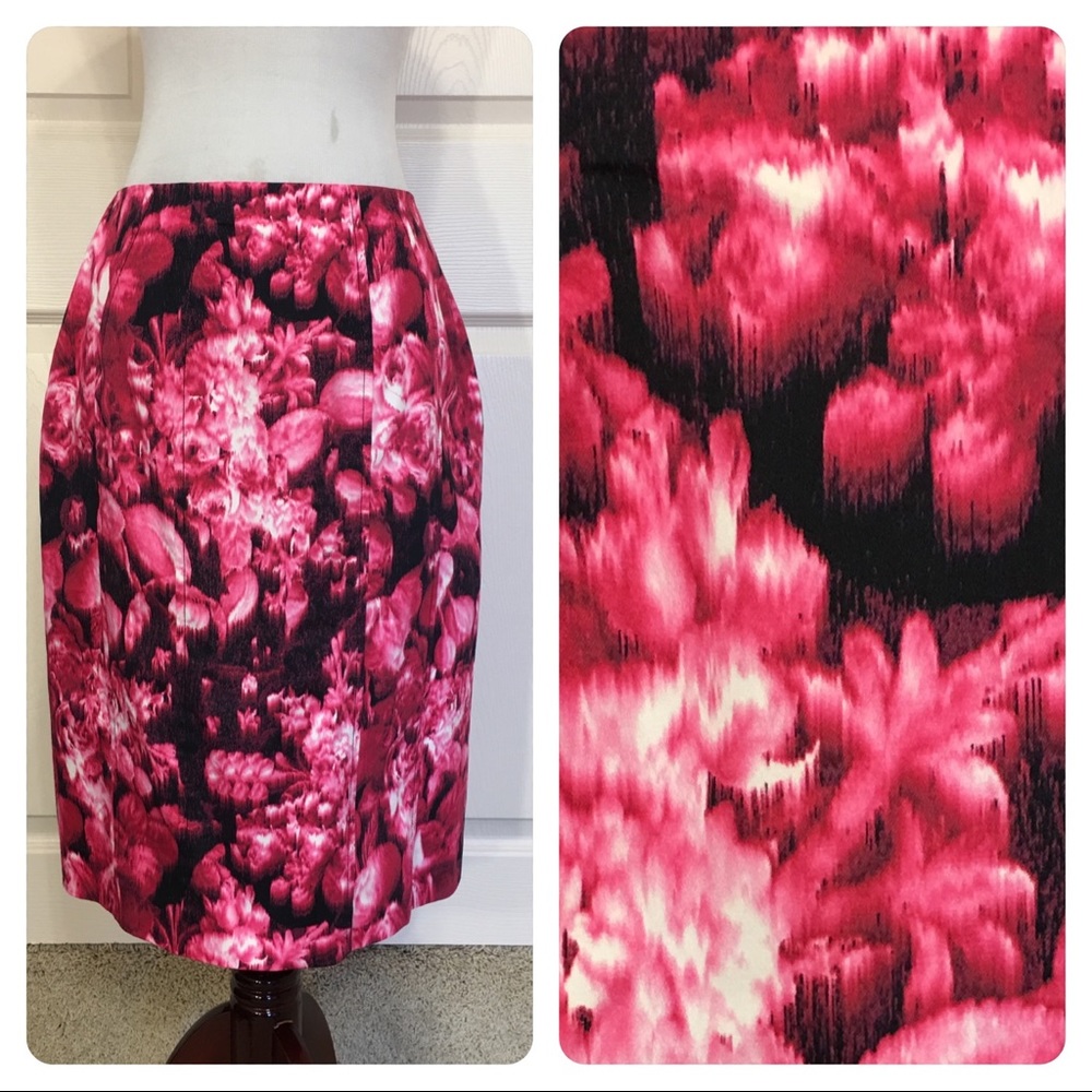 Carolina Herrera floral skirt